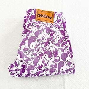 Holiday Emma Mulholland Kokomo Lavender Wide Leg Patterned Pants Size XS NWT